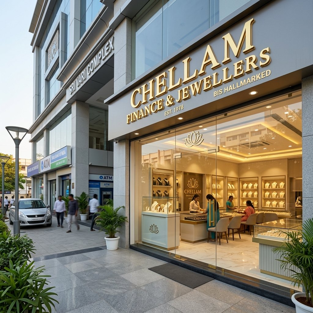 Chellam Finance & Jewellers Yembal branch storefront